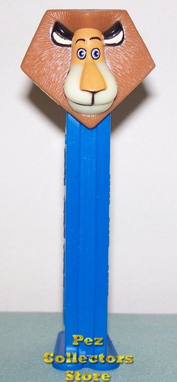 (image for) 2008 Alex the Lion - Madagascar II Pez lighter color Loose - Click Image to Close