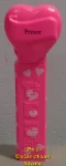 (image for) 2008 Hot Pink Valentines Heart Pez Black Block Prince Loose