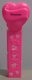 (image for) 2008 Hot Pink Valentines Heart Pez Black Block Princess Loose