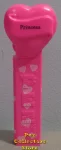 (image for) 2008 Hot Pink Valentines Heart Pez Black Block Princess Loose