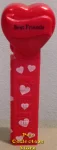 (image for) 2008 Maroon Valentines Heart Pez Black Block Best Friends Loose