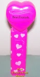 (image for) 2008 Hot Pink Valentines Heart Pez Black Block Best Friend Loose
