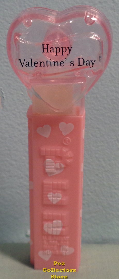 (image for) 2008 Pink Crystal Heart Pez Black Block HVD Apostrophe Loose - Click Image to Close