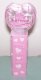 (image for) 2008 Pink Crystal Heart Pez - Red Block Font Best Friends Loose