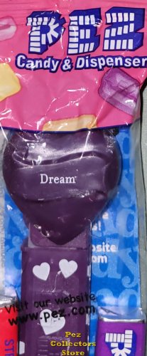 (image for) 2008 Purple Valentines Heart - Block Font Dream MIB