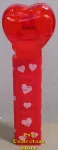 (image for) 2008 Red Crystal Heart Pez - Black Block Font Sweet Loose