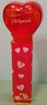 (image for) 2008 Red Crystal Valentines Heart - White Block UR Special Loose