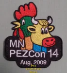 2009 MN Pez Con 14 Barnyard Animals Patch