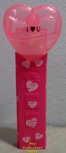 (image for) 2009 Short Cloudy Pink Crystal Valentine - I Heart U Loose China