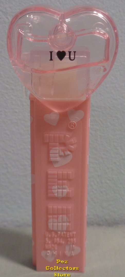 (image for) 2009 Short Pink Crystal Valentine - I Heart U Loose China