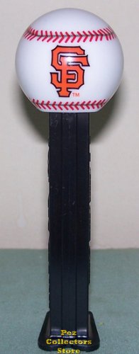 (image for) 2010 SF Giants new logo Major League Baseball Pez Loose