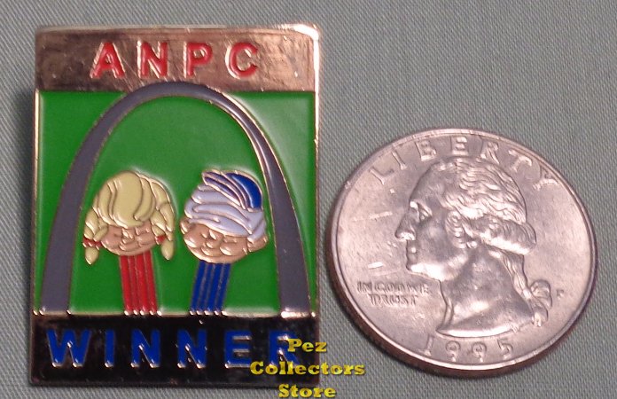 (image for) 2011 St Louis 19th ANPC Green Gold Winner Prize Lapel Pin