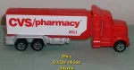 (image for) 2011 CVS Hauler Red Truck Rig Promotional Pez Loose