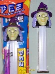 (image for) 2011 Halloween Witch F Pez with Purple Hat GITD Stem MIB