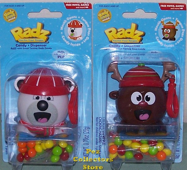 (image for) 2012 Holiday Radz Bytz Jingles Reindeer & Pep Bear