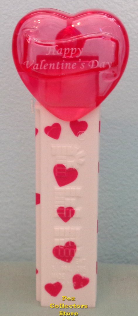 (image for) 2012 Rubine Red Crystal HVD Valentine Heart Pez Loose