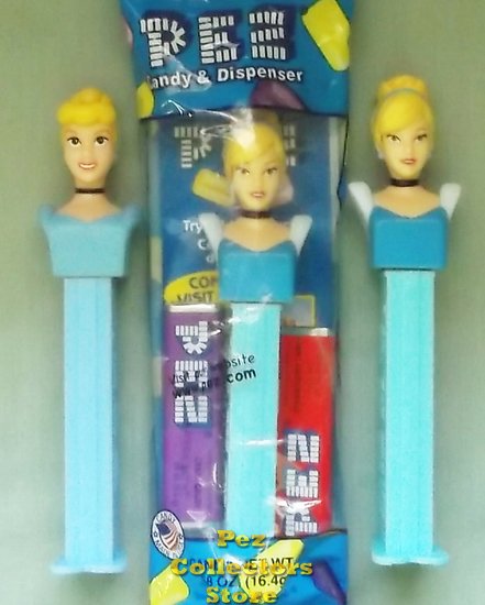 (image for) Revised Disney Princess Cinderella Pez Side Sweep Bangs MIB