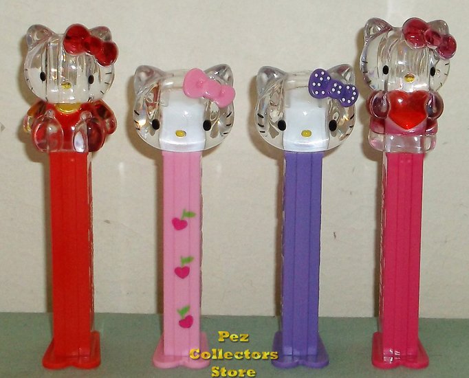 (image for) 2013 Euro Crystal Hello Kitty Pez Full Body, Polka-Dot, Printed - Click Image to Close