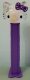 (image for) 2013 Euro Crystal Hello Kitty Pez Purple Stem and Purple Bow with Polkadots