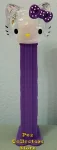 (image for) 2013 Euro Crystal Hello Kitty Pez Purple Stem and Purple Bow with Polkadots