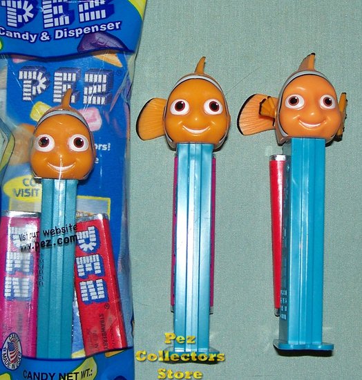 (image for) 2013 Nemo Pez version 2 from Disney's Finding Nemo MIB