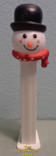 (image for) 2013 Small Head Snowman with Derby Hat Pez Loose