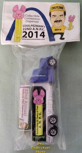 (image for) 2014 22nd A.N.P.C. Convention FEB Truck and Candy Pack Pez