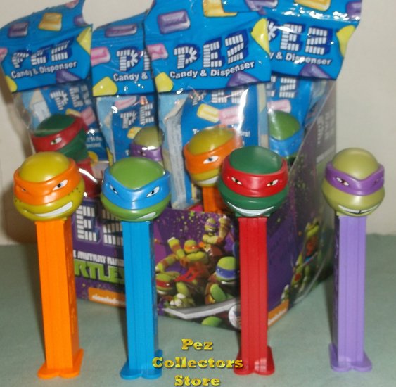 (image for) 2014 Teenage Mutant Ninja Turtles series 3 Pez MIB
