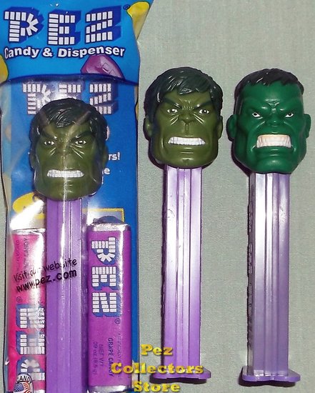(image for) 2015 Incredible Hulk from Marvel Avengers Assemble Pez MIB - Click Image to Close