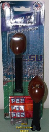 (image for) 2015 NCAA LSU No Mascot Louisiana State Univ Football Pez MOC