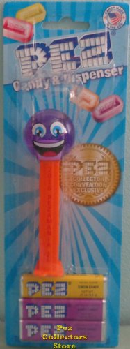 (image for) 2016 Pezamania 26 Pez Dispenser Purple Crystal Head MOC