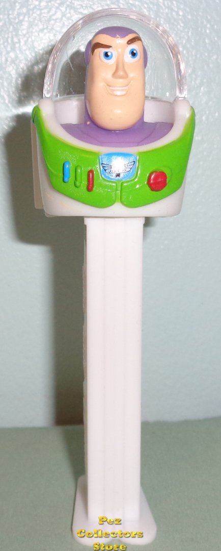 (image for) Toy Story 4 White Stem Buzz Lightyear Pez Loose - Click Image to Close