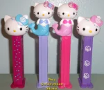 (image for) 2019 Euro Hello Kitty Mermaids and Shells Pez Set