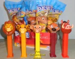 (image for) 2019 Lion King Pez Set Mufasa, Simba, Nala, Pumbaa, Timon MIB