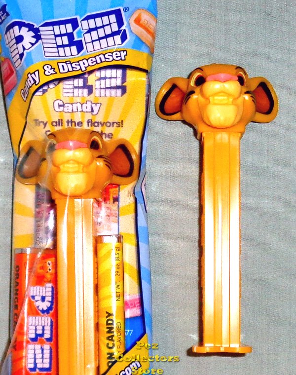 (image for) 2019 Lion King Simba Pez MIB - Click Image to Close