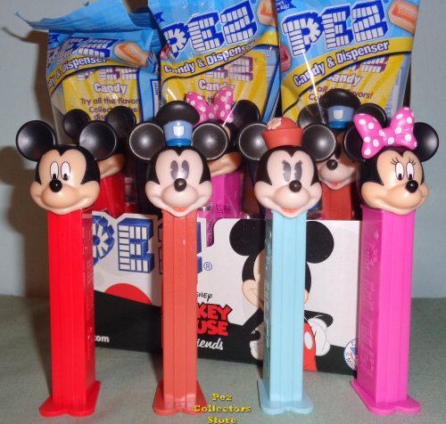 (image for) 2020 Mickey, Minnie, Pillbox Hat Minnie & Steamboat Willie MIB