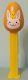 (image for) 2021 Orange Easter Egg Pez with Rabbit and Chick Loose
