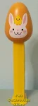 (image for) 2021 Orange Easter Egg Pez with Rabbit and Chick Loose