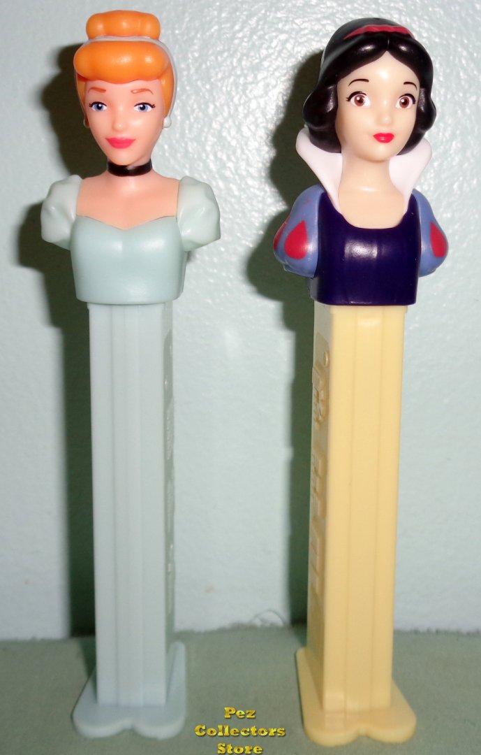 (image for) 2022 European Cinderella and Snow White Pez New Molds - Click Image to Close