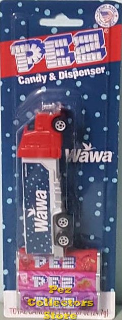 (image for) 2022 Wawa Blue Spots Promotional Pez Truck MOC - Click Image to Close