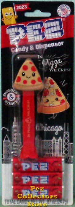 (image for) 2023 Sweets and Snacks Expo Pizza Pez MOC Ltd. Ed. of 1000 - Click Image to Close