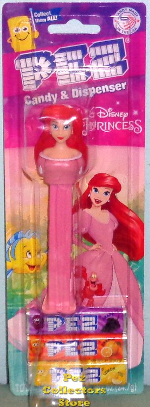 (image for) 2023 Ariel the Little Mermaid Pez Mint on Card