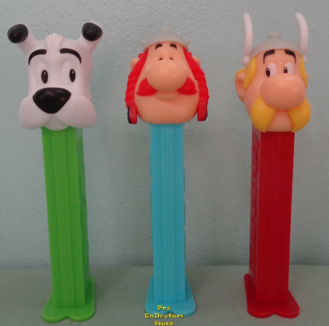 (image for) European Asterix Obelix and Idefix 2023 Pez Set Loose - Click Image to Close