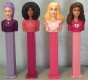 (image for) 2023 European Barbie Pez Set of 4 Loose