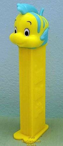(image for) 2023 Flounder from the Little Mermaid Pez Loose SOS