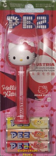 (image for) Expo 2025 Osaka Austria Composing the Future Hello Kitty Pez MOC