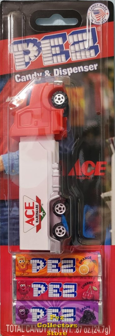 (image for) 2025 Ace Hardware Retro Logo Hauler Truck Rig Promotional Pez