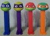 (image for) 2025 Teenage Mutant Ninja Turtles Mutant Mayhem Series Set of 4 Pez Loose