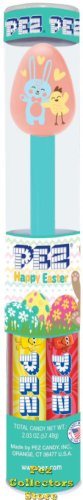 (image for) 2026 Easter Egg Pez with Bunny and Chick Friends Mint in Tube