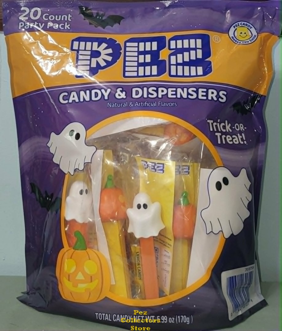 (image for) 2026 Halloween Ghosts and Jack-o-Lanterns 20 Count Party Pack